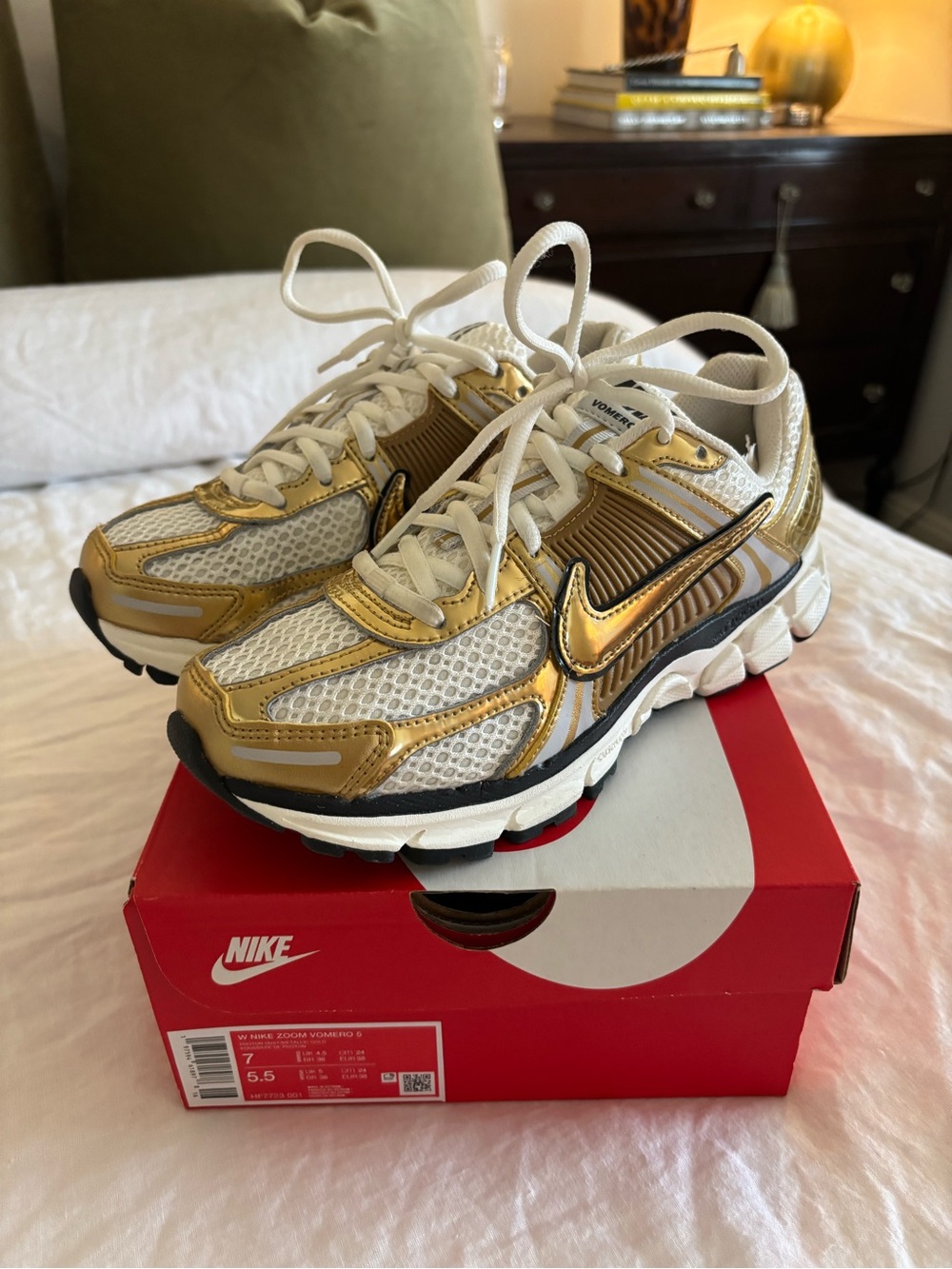 Womens Nike Zoom Vomero Gold